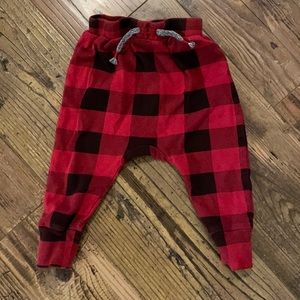 Joe Fresh Buffalo Plaid sweatpants